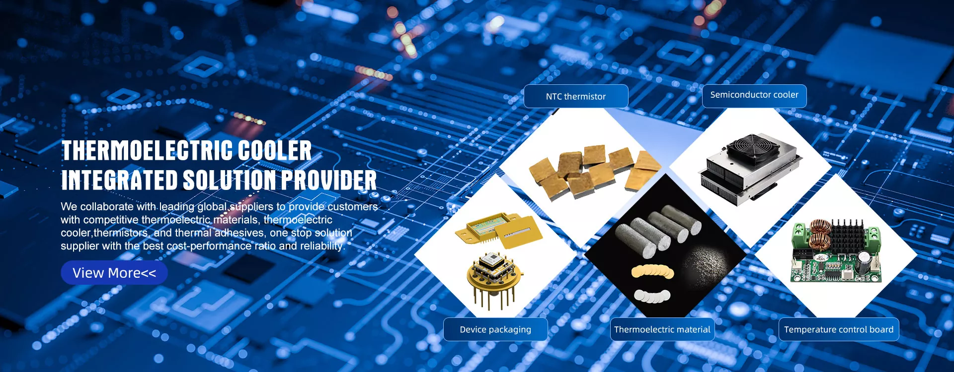 Kvaliteetsed termoelektriliste jahutite komplektid